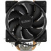 PCCooler GI-X3B Cooler (4пин, 1155/AM4, 26.5дБ, 1000-1800 об/мин, Al+тепл.трубки)