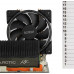 PCCooler GI-X3B Cooler (4пин, 1155/AM4, 26.5дБ, 1000-1800 об/мин, Al+тепл.трубки)