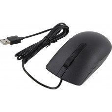 Dell Optical Mouse MS116 Black (RTL) USB 3btn+Roll