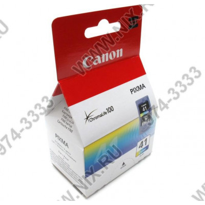 Картридж Canon CL-41 Color для PIXMA IP1200/1600/2200/6210D/6220D, MP150/170/450