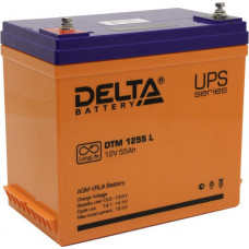 Аккумулятор Delta DTM 1255L (12V, 55Ah)