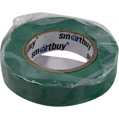 SmartBuy SBE-IT-15-20-g Изолента ПВХ (зелёная, 15x0.13мм, 20м)