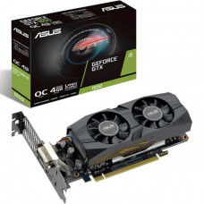 4Gb PCI-E GDDR5 ASUS GTX1650-O4G-LP-BRK (RTL) DVI+HDMI+DP GeForce GTX1650