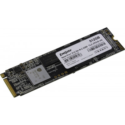 SSD 512 Gb M.2 2280 M Exegate Next Pro+ EX282322RUS 3D TLC (OEM)