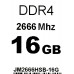 Transcend JM2666HSB-16G DDR4 SODIMM 16Gb PC4-21300 (for NoteBook)