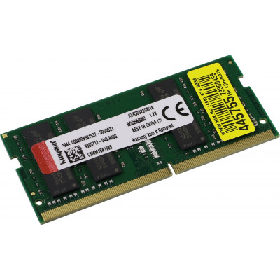 Kingston KVR32S22D8/16 DDR4 SODIMM 16Gb PC4-25600 CL22 (forNoteBook)