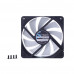 Fractal Design FD-FAN-SSR3-120-WT SILENT SERIES R3 (3пин, 120x120x25mm, 20.5дБ, 1200об/мин)