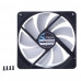 Fractal Design FD-FAN-SSR3-140-WT Silent R3 (3пин, 140x140x25mm, 21.6дБ, 1000об/мин)