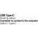 Docking Station USB-C - HDMI(F)+DSub(15F)+SD/microSD CR+3xUSB3.0port+LAN+audio+C(F)