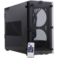 Miditower GameMax Stratos ITX Mini-ITX без БП, с окном