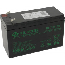 Аккумулятор B.B. Battery BC7.2-12 (12V, 7.2Ah) для UPS