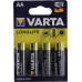 VARTA LONGLIFE 4106-4, Size