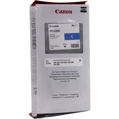 Чернильница Canon PFI-320C Cyan для TM-200/205/300/305