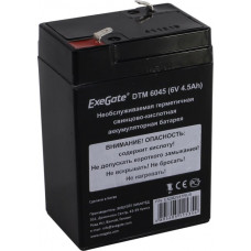 Аккумулятор Exegate DTM 6045 (6V, 4.5Ah) для UPS EX282947RUS