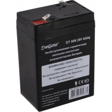 Аккумулятор Exegate DT 606 (6V, 6Ah) для слаботочных систем EX282950RUS