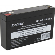 Аккумулятор Exegate HR 6-9 (6V, 9Ah) для UPS EX282953RUS