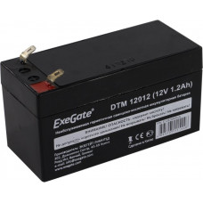 Аккумулятор Exegate DTM 12012 (12V, 1.2Ah) EX282956RUS