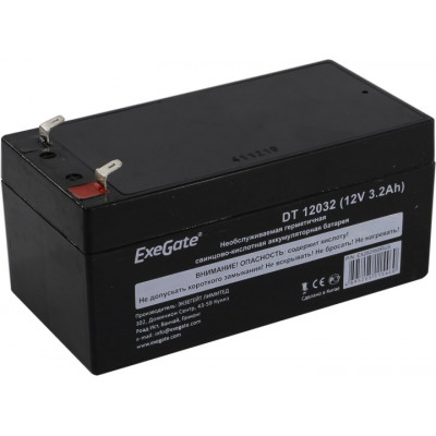 Аккумулятор Exegate DT 12032 (12V, 3.2Ah) для слаботочных систем EX282958RUS