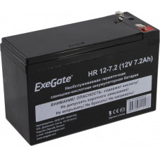 Аккумулятор Exegate HR 12-7.2 (12V, 7.2Ah) для UPS EX282965RUS