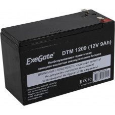 Аккумулятор Exegate DTM 1209 (12V, 9Ah) для UPS EX282966RUS