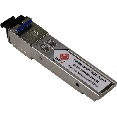 MultiCo SFP-1000A 20km SC Tx1310-1490 Модуль SFP (Simplex SC,SM)