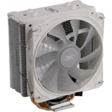 Deepcool DP-MCH4-GMX-GTE-V2WH GAMMAXX GTE V2 White(4пин, 1155/1366/AM2/AM4/FM2,27.8дБ,500-1650об/мин,Al+т.труб.)