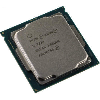 CPU Intel Xeon E-2234 3.6 GHz/4core/1+8Mb/71W/8 GT/s LGA1151