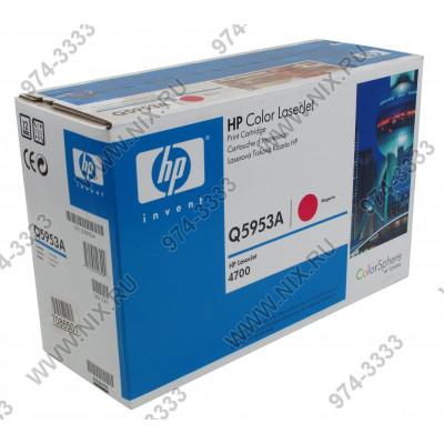 Картридж HP Q5953A (№643A) Magenta для HP COLOR LJ 4700 серии