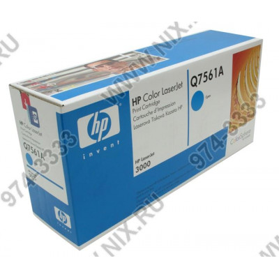 Картридж HP Q7561A (№314A) CYAN для HP LJ 3000 серии