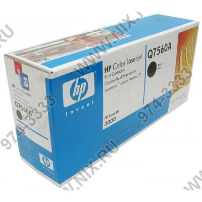 Картридж HP Q7560A (№314A) BLACK для HP LJ 3000 серии