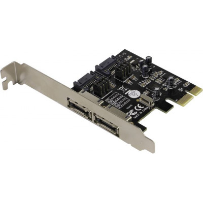 ExeGate EXE-501 (OEM) PCI-Ex1, SATA 6Gb/s, 2port-ext /2port-int EX283707RUS