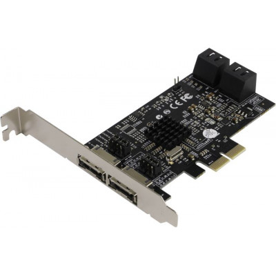 ExeGate EXE-504 (OEM) PCI-Ex2, SATA 6Gb/s, 2 port-ext, 4port-int EX283711RUS