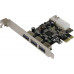 ExeGate EXE-367 (OEM) PCI-Ex1, USB3.0, 3 port-ext, 1 port-int EX283720RUS