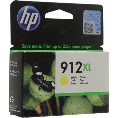 Картридж HP 3YL83AE (№912XL) Yellow для HP OfficeJet 8010/8020 серии