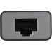 KS-is KS-410 USB3.0 Hub 3 port, LAN, подкл. USB-C