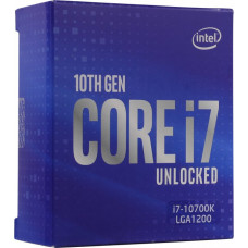 CPU Intel Core i7-10700K BOX (без кулера) 3.8 GHz/8core/SVGA UHD Graphics 630/2+16Mb/125W/8 GT/s LGA1200