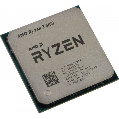 CPU AMD Ryzen 3 3100   (100-000000284) 3.6 GHz/4core/2+16Mb/65W Socket AM4