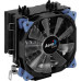 Aerocool Verkho 5 Dark (3пин, 775/1155/2011/2066/AM4-FM1, 15-27дБ, 800-2000об/мин, Al+тепл.трубки)