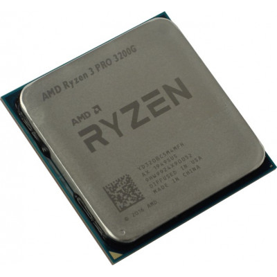 CPU AMD Ryzen 3 PRO 3200G   (YD320BC5)   3.6 GHz/4core/SVGA RADEON Vega 8/2+4Mb/65W Socket AM4