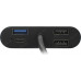 VCOM CU425M Кабель-адаптер USB-C - HDMI(F)+VGA(F)+audio+microSD CR+USB3.0+2xUSB2.0+USB-C port