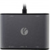 VCOM CU425M Кабель-адаптер USB-C - HDMI(F)+VGA(F)+audio+microSD CR+USB3.0+2xUSB2.0+USB-C port