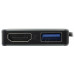 VCOM CU454 Кабель-адаптер USB-C - HDMI(F)+USB3.0+USB-C port