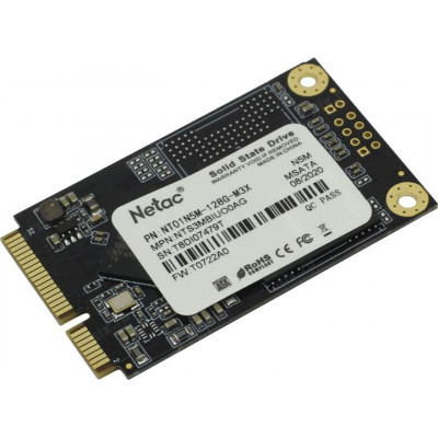 SSD 128 Gb mSATA 6Gb/s Netac NT01N5M-128G-M3X