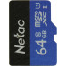 Netac NT02P500STN-064G-S microSDXC Memory Card 64Gb UHS-I U1