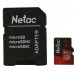 Netac NT02P500PRO-064G-R microSDXC Memory Card 64Gb A1 V30 UHS-I U3 + microSD--SD Adapter