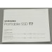 SSD 1 Tb USB3.2 Samsung T7 MU-PC1T0R/WW (RTL)