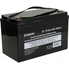 Аккумулятор Exegate DT 12100 (12V, 100Ah) EX282985RUS