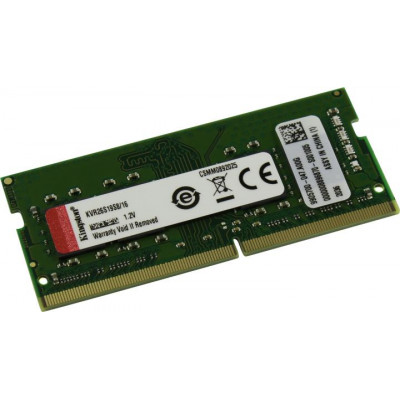 Kingston KVR26S19S8/16 DDR4 SODIMM 16Gb PC4-21300 CL19 (for NoteBook)