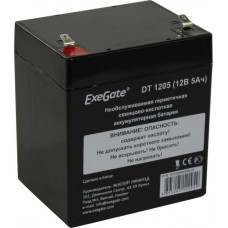 Аккумулятор Exegate DT 1205 (12V, 5Ah) EX285964RUS для слаботочных систем