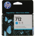 Картридж HP 3ED67A (№712) Cyan для HP DesignJet T210/230/250/630/650